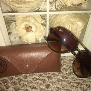 Ray Bans Sunglasses leopard print